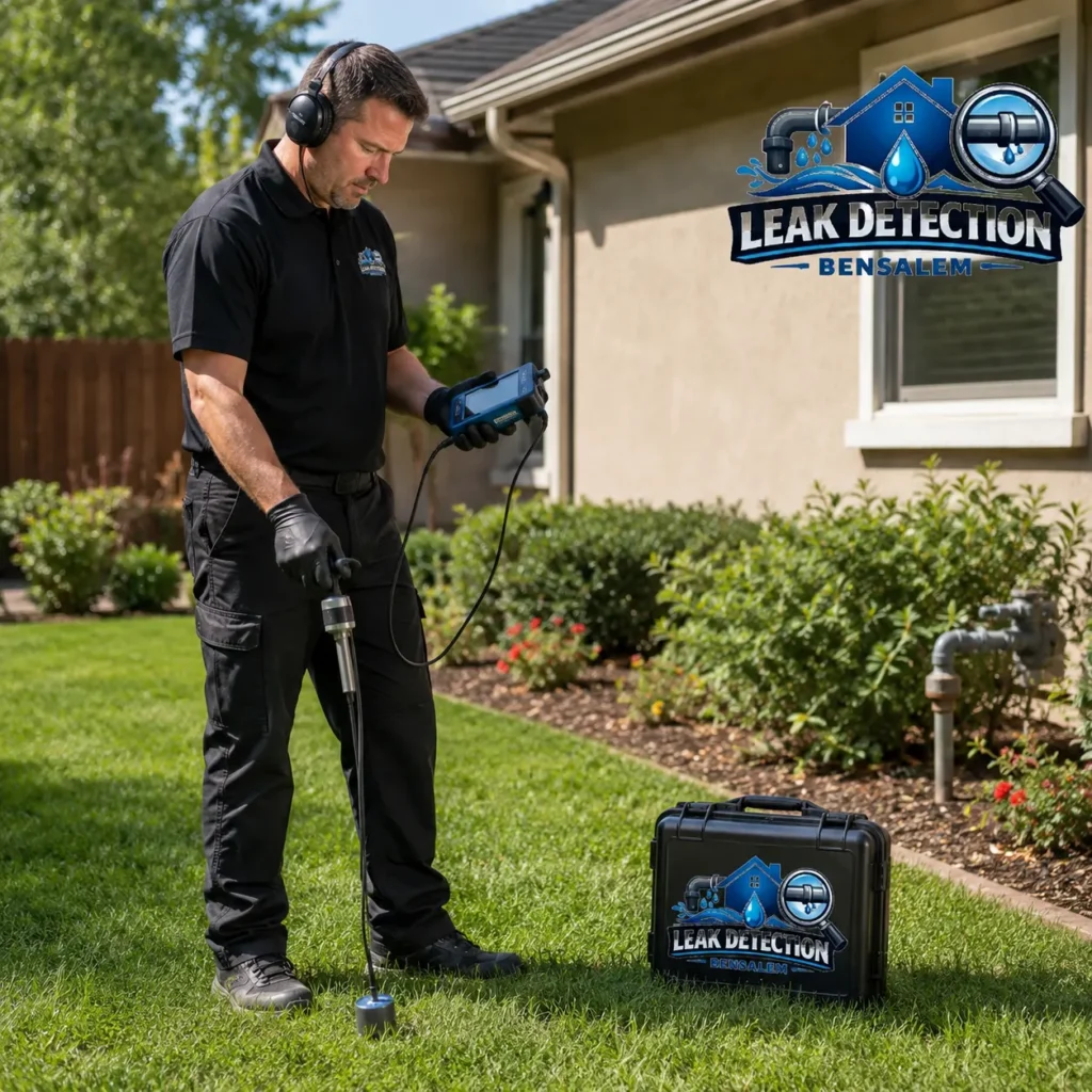 acoustic leak detection Bensalem PA